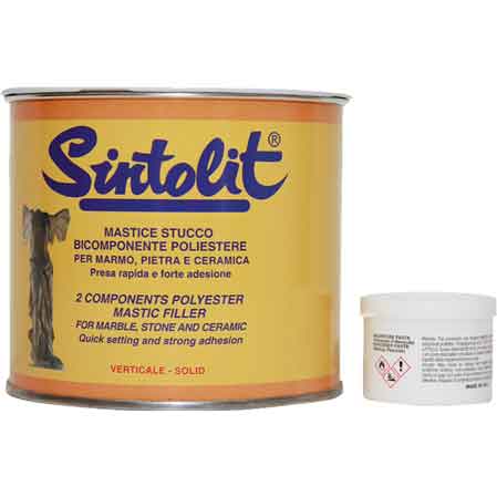 STUCCO PER MARMO SINTOLIT VERTICALE 500 ml Trasparente - SINTOLIT
