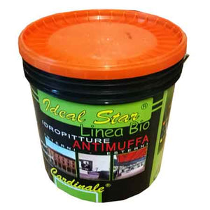 IDROPITTURA SEMILAVABILE ANTIMUFFA IDEAL STAR 14 lt - IDEAL STAR