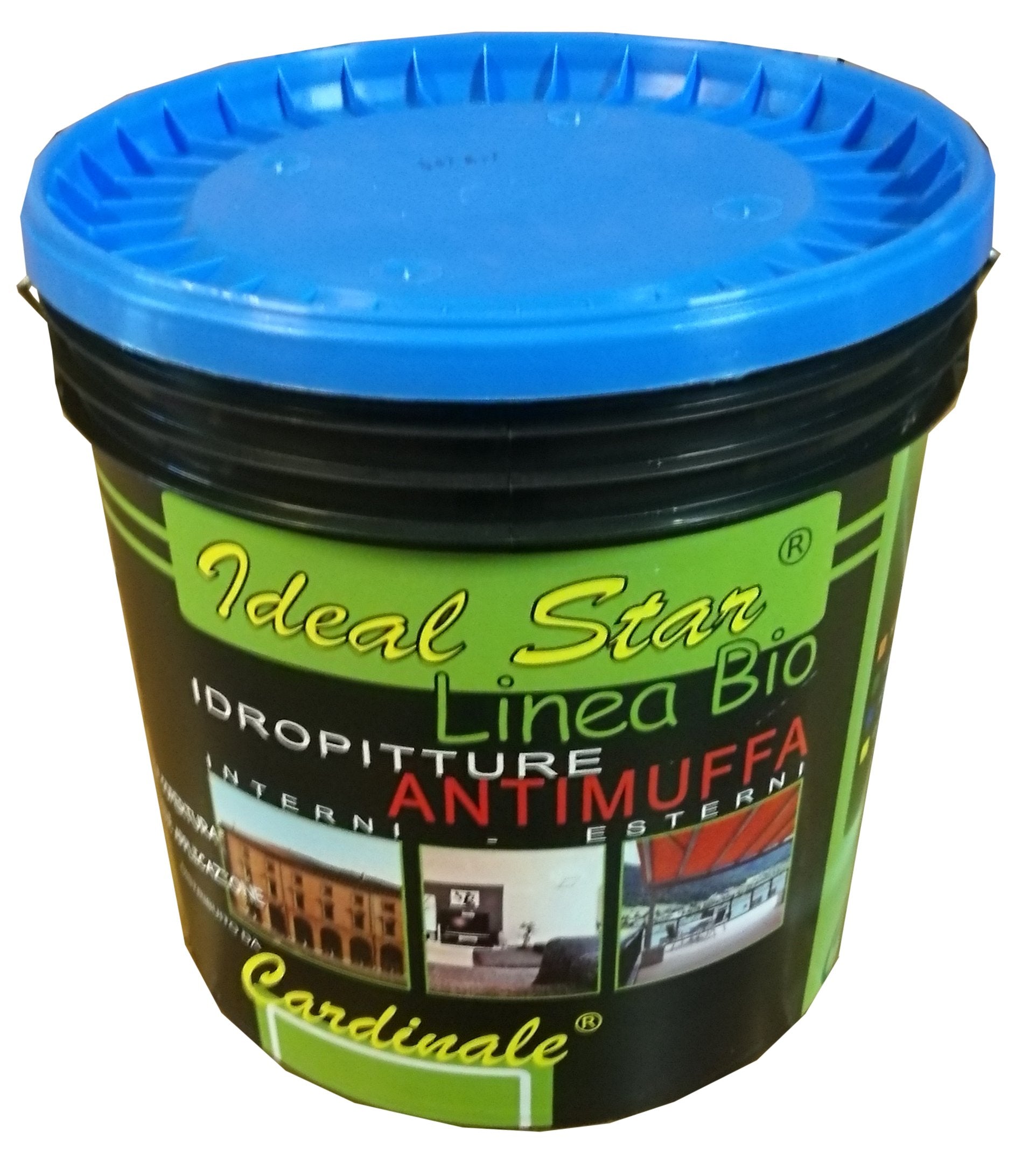IDROPITTURA SUPERLAVABILE ANTIMUFFA IDEAL STAR 4 lt - IDEAL STAR