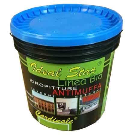 IDROPITTURA SUPERLAVABILE ANTIMUFFA IDEAL STAR 14 lt - IDEAL STAR
