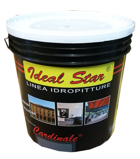 PITTURA ACRILICA PER TETTI IDEAL STAR 5 kg - Bianca - IDEAL STAR