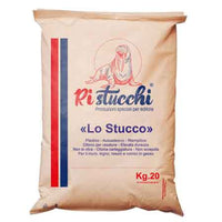 STUCCO IN POLVERE 'LO STUCCO' 1 kg - 20 pezzi- RISANAMUR