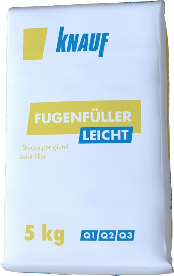 STUCCO IN POLVERE PER CARTONGESSO 'FUGENFUELLER LEICHT' 10 kg - KNAUF