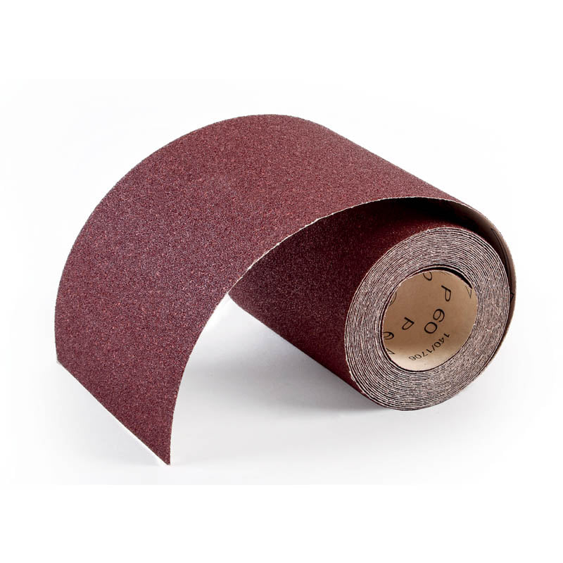 TELA ABRASIVA 'IMJ' Grana 100 - rotolo mm 120x25 mt - IMPERIAL ABRASIVI