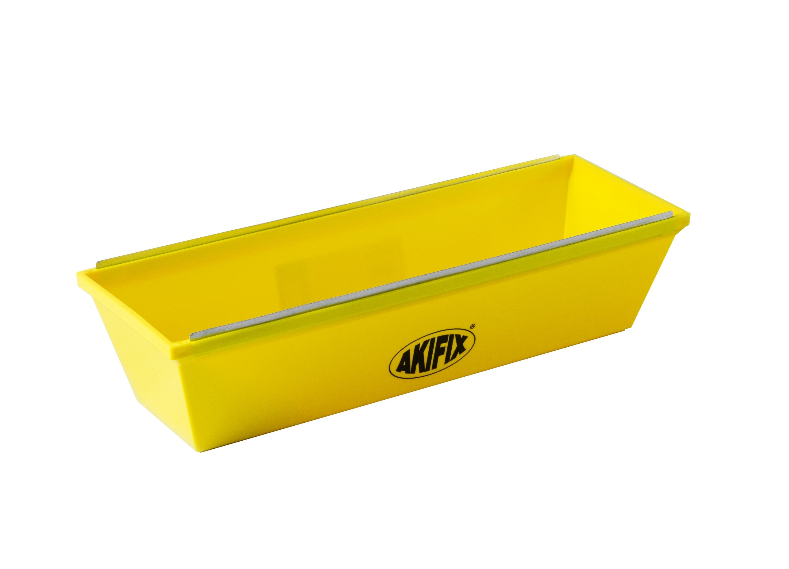 VASCHETTA PORTASTUCCO CON LAMELLE PULISCI SPATOLA 30 cm - AKIFIX