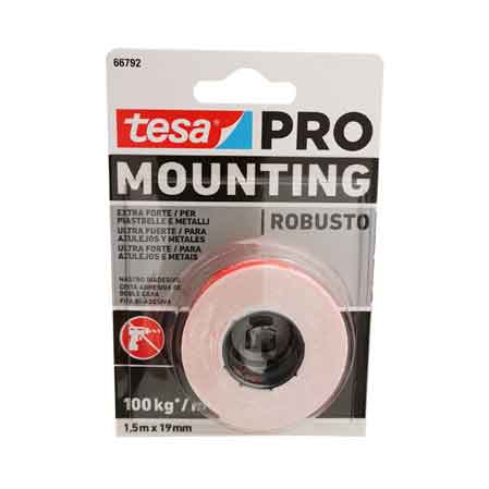 NASTRO BIADESIVO 'POWERBOND' mm 19x1,5 mt - TESA