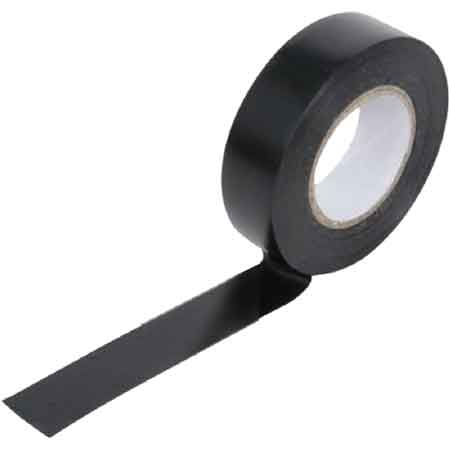 NASTRO ISOLANTE mm 15x10 mt - Nero - 10 pezzi