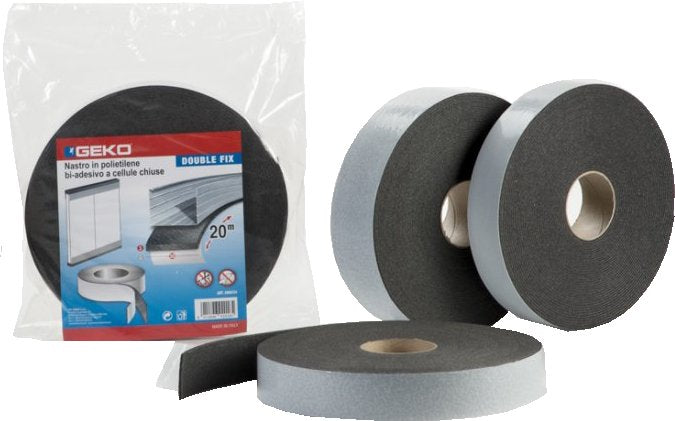 NASTRO BIADESIVO PER PROFILI GUIDA DEL CARTONGESSO mm 50x3x20 mt