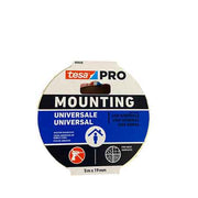 NASTRO BIADESIVO 'MOUNTING UNIVERSAL' TESA mm 19x5 mt - Col. Bianco