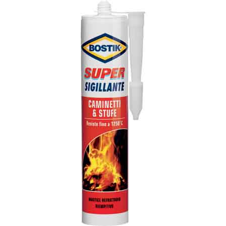 SILICONE REFRATTARIO 530 gr - BOSTIK