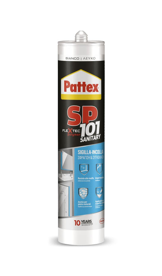 SIGILLANTE 'SP101' SANITARY 280 ml - Bianco - PATTEX