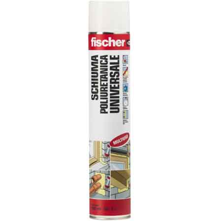 SCHIUMA POLIURETANICA 750 ml - Per pistola - FISCHER