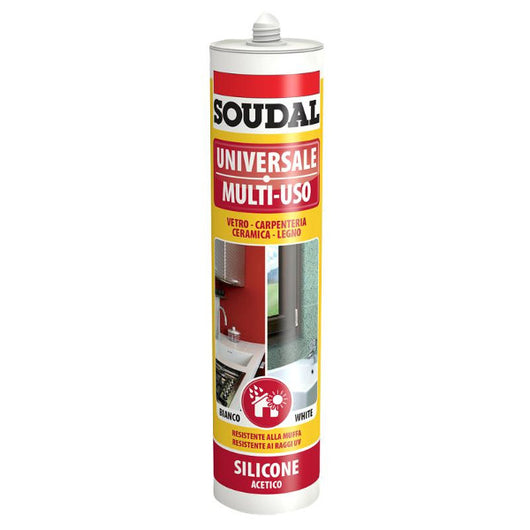 SILICONE ACRILICO SOUDAL 300 ml - Grigio - SOUDAL