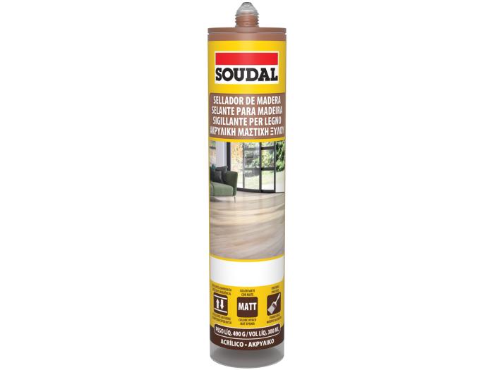 SILICONE LEGNO SOUDAL 300 ml - Bianco - SOUDAL