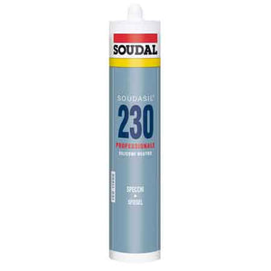 SILICONE NEUTRO PER SPECCHI SOUDAL 310 ml - Trasparente - SOUDAL