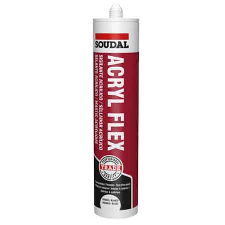 SIGILLANTE ACRILICO ELASTICO 'ACRYL FLEX' SOUDAL 300 ml - Bianco - SOUDAL