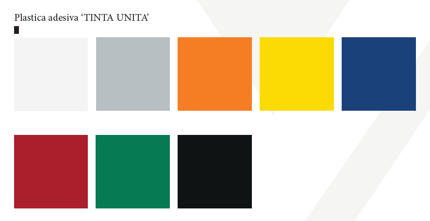 PLASTICA ADESIVA 'TINTA UNITA' H. cm 45x15 mt