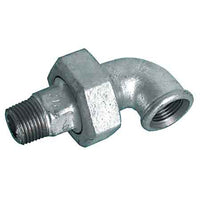 GOMITO A 90  ° M.F. CON BOCCHETTONE CONICO 1/2 - EO