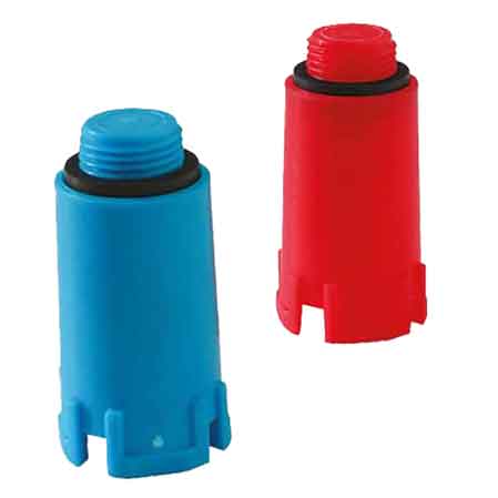 TAPPO PROVA IMPIANTI 1/2 - Col. Rosso