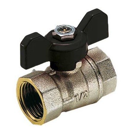 VALVOLA A SFERA F.F. A FARFALLA 1/2 - TIEMME