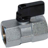 MINIVALVOLA A SFERA F.F. 3/8 - BUGATTI VALVOSANITARIA