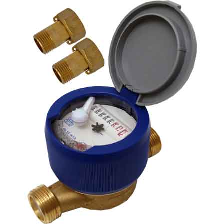 CONTATORE A SECCO 8 RULLI USF 'SISMA' 'Attacco 3/4