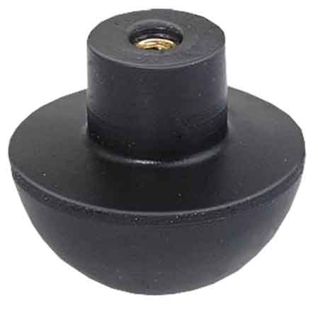 SFERA CON NOTTOLINO IN OTTONE 'CATIS' H 34x29 mm