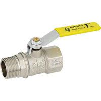 VALVOLA A SFERA PER GAS M.F. A LEVA 1/2 - TIEMME