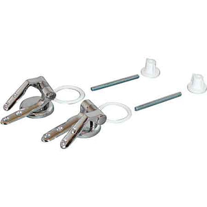 COPPIA CERNIERE UNIVERSALI Cromo