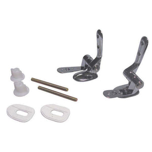 COPPIA CERNIERE UNIVERSALI Cromo