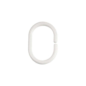 ANELLI IN RESINA PER TENDA DOCCIA Bianco - GEDY