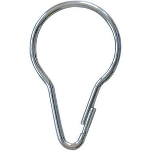 ANELLI IN ACCIAIO PER TENDA DOCCIA Grande - 50 pezzi