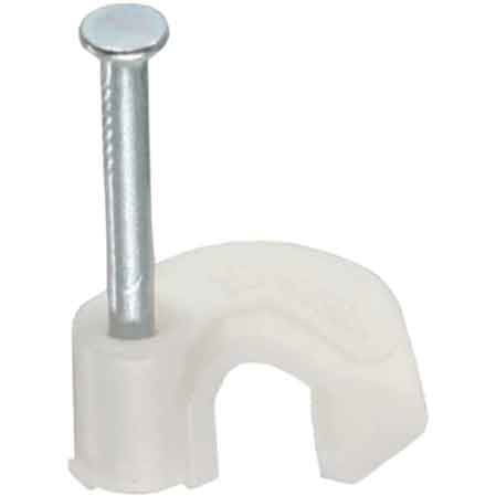 GRAFFE FERMACAVO Ø 10 mm - 100 pezzi- IDEAL STAR