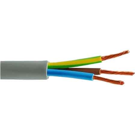 CAVO TRIPOLARE 'GRIGIO' Sezione 3 X 1,5 - 100 metrilineari