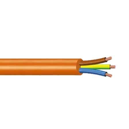 CAVO TRIPOLARE 'ARANCIO' Sezione 3 x 1,5 - 100 metrilineari