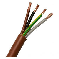 CAVO QUADRIPOLARE 'MARRONE' Sezione 4x2,5 mm - 100 metrilineari