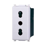 PRESA BIVALENTE 'STARLIGHT' 10/16A 250V - 2P+T - ELETTROIT