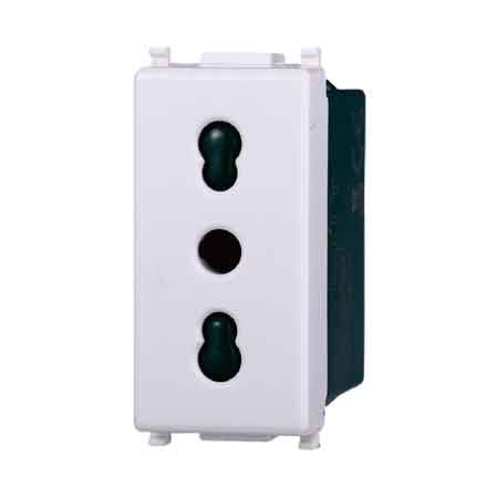 PRESA BIVALENTE 'STARLIGHT' 10/16A 250V - 2P+T - ELETTROIT