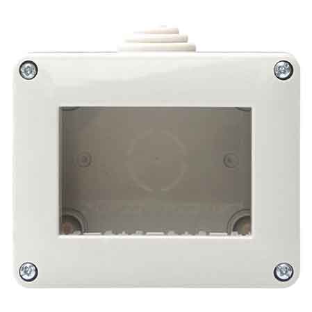 CONTENITORE DA PARETE PER APPARECCHI IP40 'STARLIGHT' 1 Posto - ELETTROIT