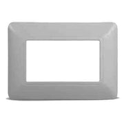 PLACCA COPRINTERRUTTORI SILVER 'SOLAR' 3 Moduli - ELETTROIT
