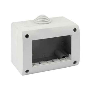 CONTENITORE DA PARETE PER APPARECCHI IP40 'EASY' 1 Posto - EC ELETTROCANALI