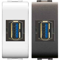 PRESA STANDARD USB Grigio - EC ELETTROCANALI