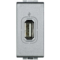 PRESA STANDARD USB Grigio - EC ELETTROCANALI