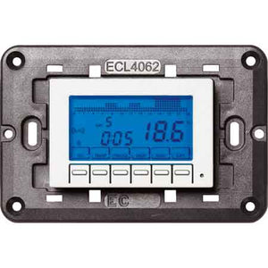 CRONOTERMOSTATO SETTIMANALE DIGITALE Bianco - EC ELETTROCANALI