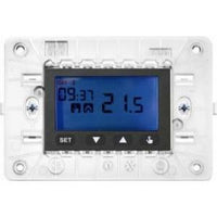 CRONOTERMOSTATO SETTIMANALE DIGITALE Bianco - EC ELETTROCANALI