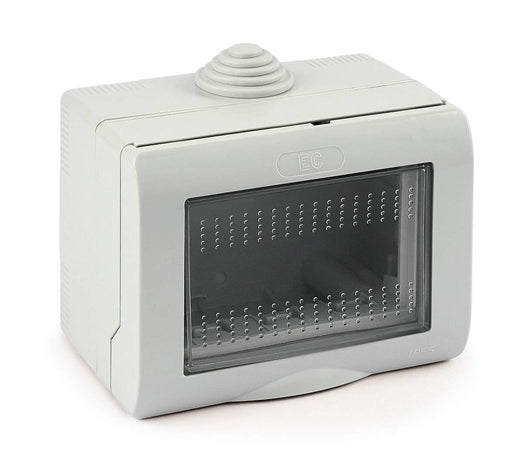 CONTENITORE DA PARETE PER APPARECCHI IP55 MYLIFE 2 Posti - EC ELETTROCANALI