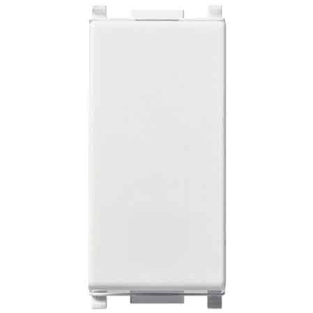 INTERRUTTORE UNIPOLARE ILLUMINABILE 'PLANA' VIMAR 10Ax 250V - Col. Bianco - VIMAR
