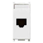 PRESA TELEFONICA RJ45 'PLANA' VIMAR Cat. 5E UTP - Col. Bianco - VIMAR