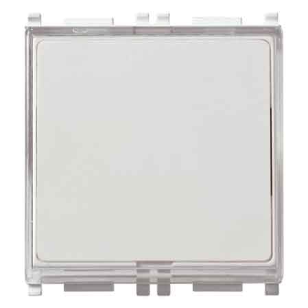 PULSANTE CON PORTANOME 'PLANA' VIMAR 10Ax 250V - Col. Bianco - VIMAR