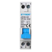 INTERRUTTORE MAGNETOTERMICO COMPATTO ELETTROIT 1P+N C.Nominale 20A - ELETTROIT
